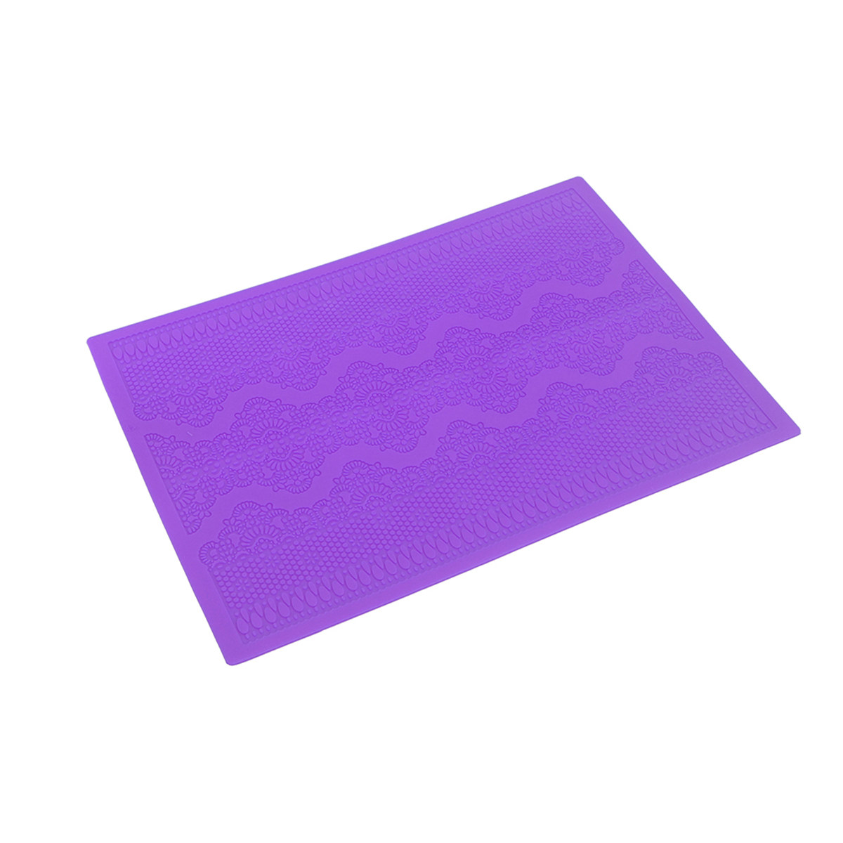 Kitchen Baking Area - 1pcs Silicone Mat Purple Food-Grade Cake