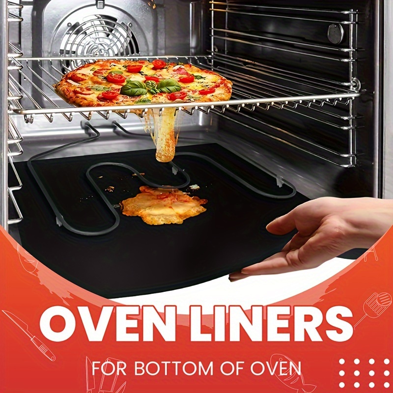 Super Kitchen Baking Mat - 2pcs Oven Liners For Bottom Of