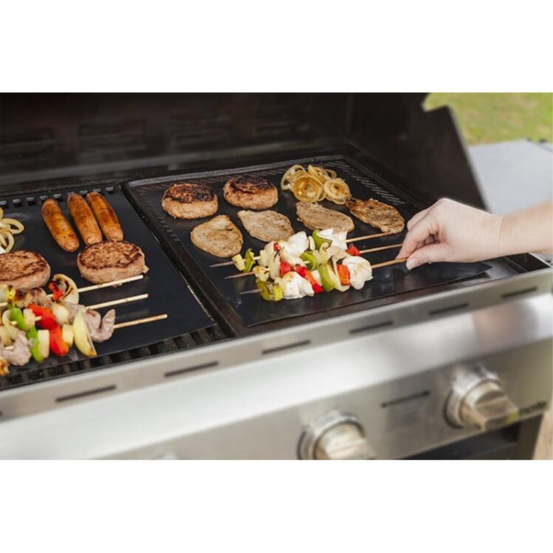 Non-stick BBQ Grill Mat 40*33c - Super Kitchen Baking Mat 评论和价格