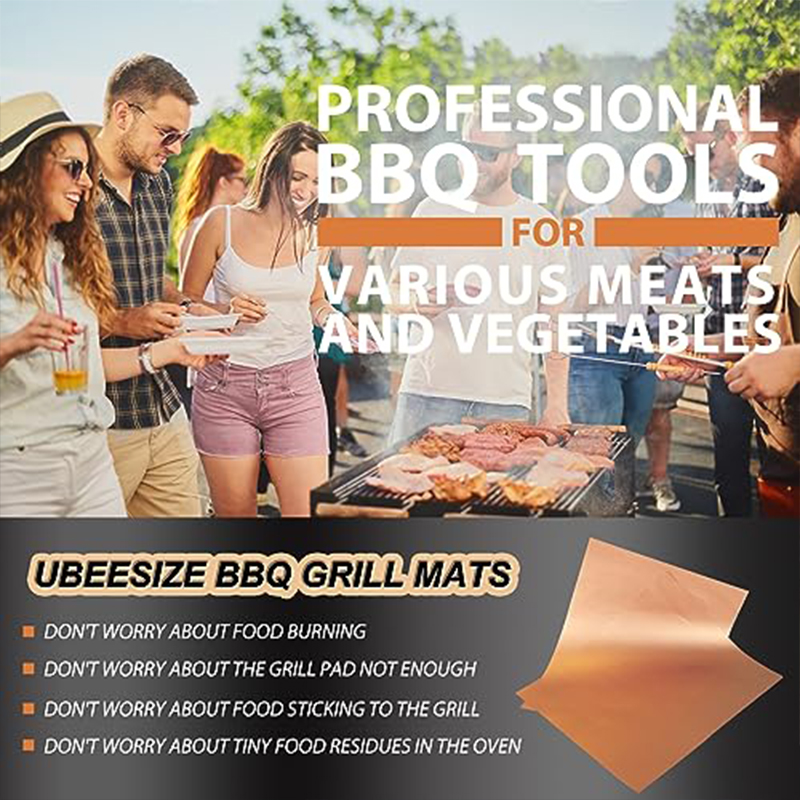 60*40cm Non-stick BBQ Grill Ma - Super Kitchen Baking Mat 评论和价格