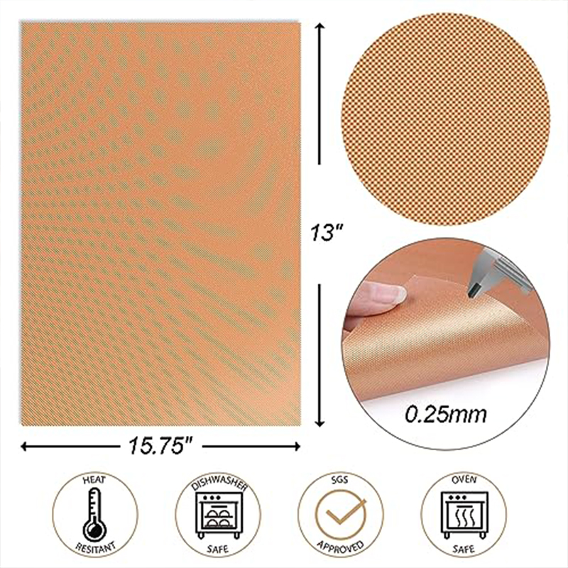 60*40cm Non-stick BBQ Grill Ma - Super Kitchen Baking Mat 评论和价格