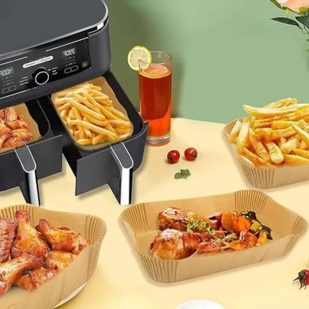 50/100pcs Disposable Air Fryer - Kitchen Baking Paper 评论和价格