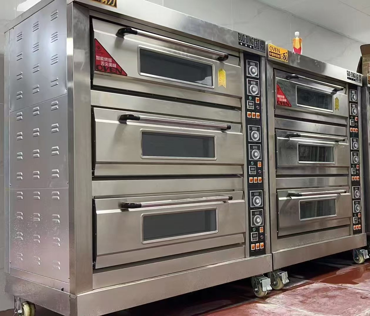 Commercial Guangzhou 3 Deck 6  - Commercial Kitchen Baking Oven 评论和价格