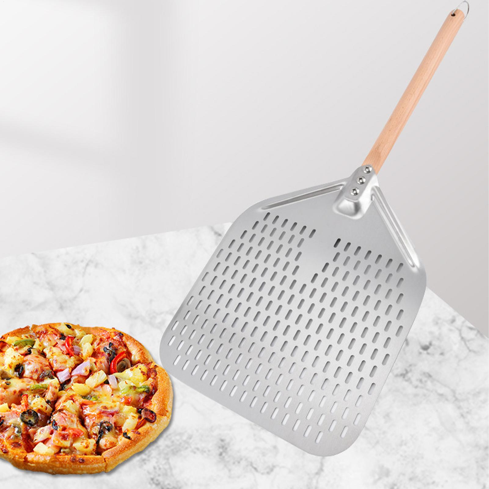 Pizza Spatula Perforated Heat- - Kitchen Baking Oven 评论和价格