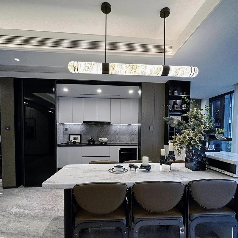 Minimalist Luxury Marble Hangi - Kitchen Island Baking Table 评论和价格