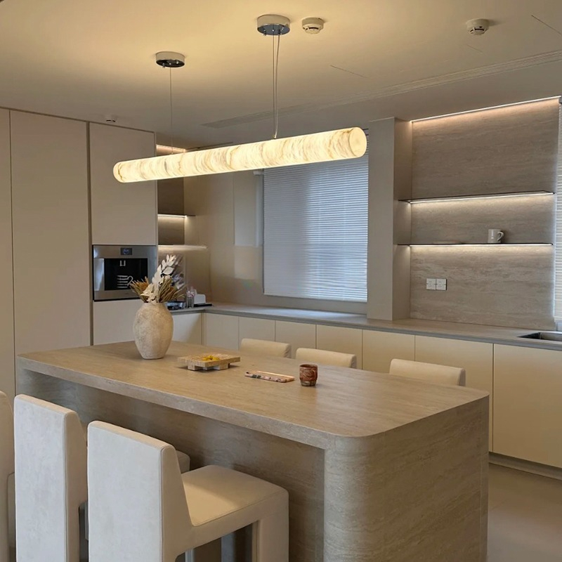 Minimalist Luxury Marble Hangi - Kitchen Island Baking Table 评论和价格