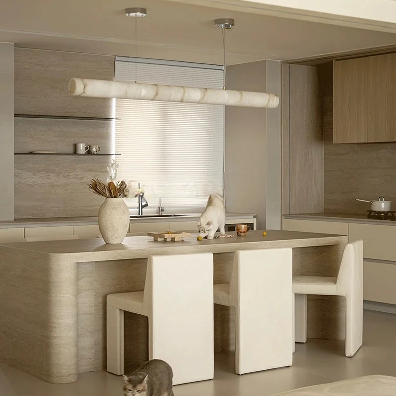 Minimalist Luxury Marble Hangi - Kitchen Island Baking Table 评论和价格