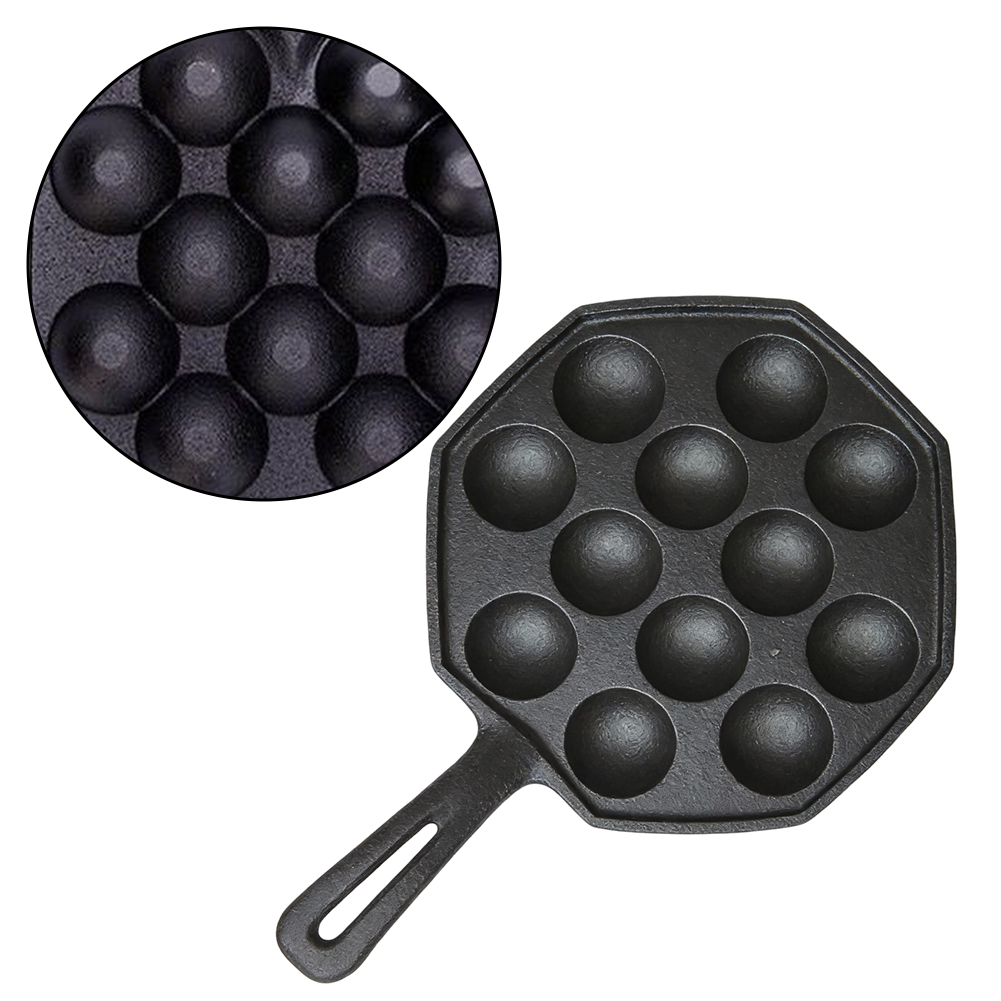 Cast Iron Takoyaki Maker 12 Pi - Baking Kitchen At Home 评论和价格