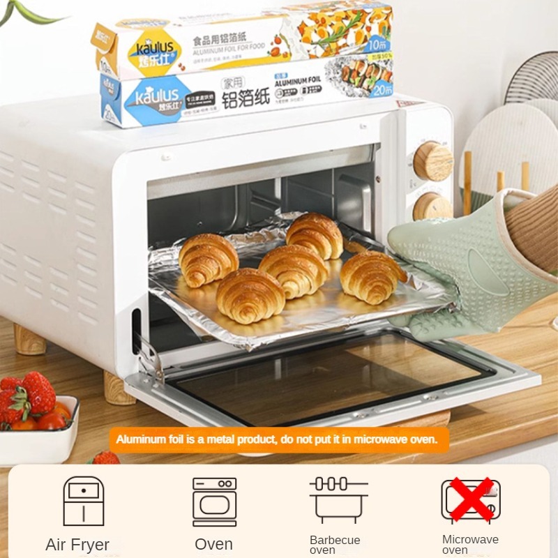 Zackoo 10/20/40M Aluminium Foi - Kitchen Baking Paper 评论和价格