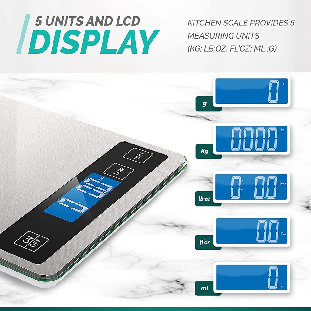 ABHZ-Digital Kitchen Scales -  - Baking Kitchen At Home 评论和价格