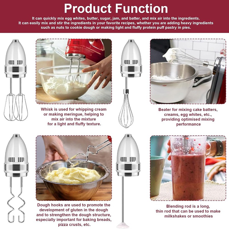 Hand Mixer Attachments Beater, - Kitchenaid Mixer Hand Mixer 评论和价格