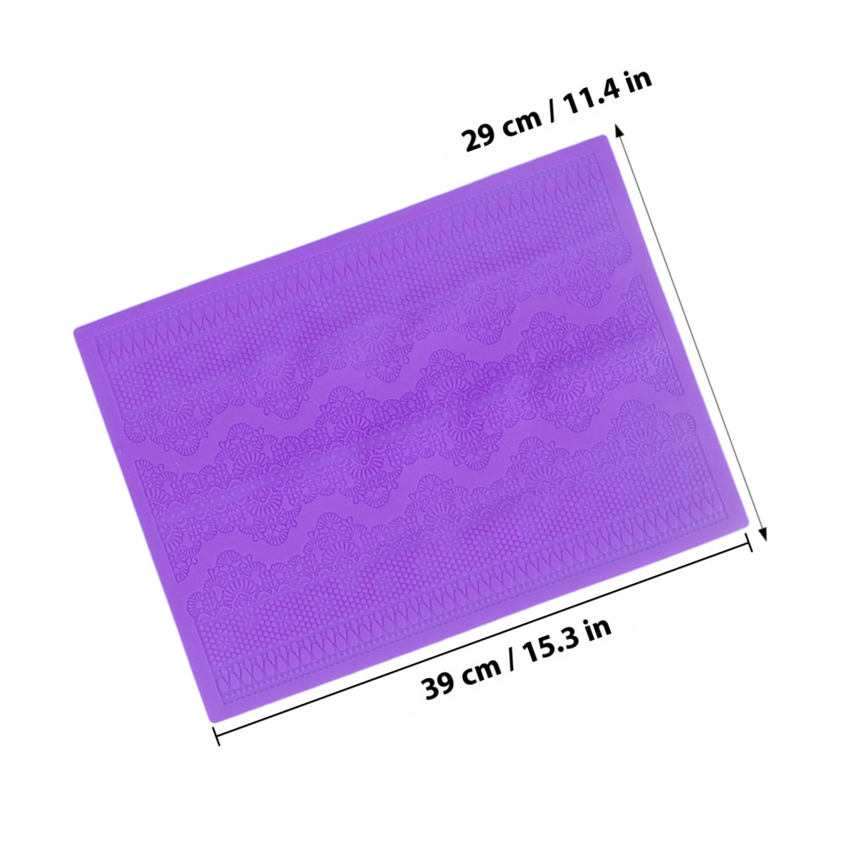 1pcs Silicone Mat Purple Food- - Kitchen Baking Area 评论和价格