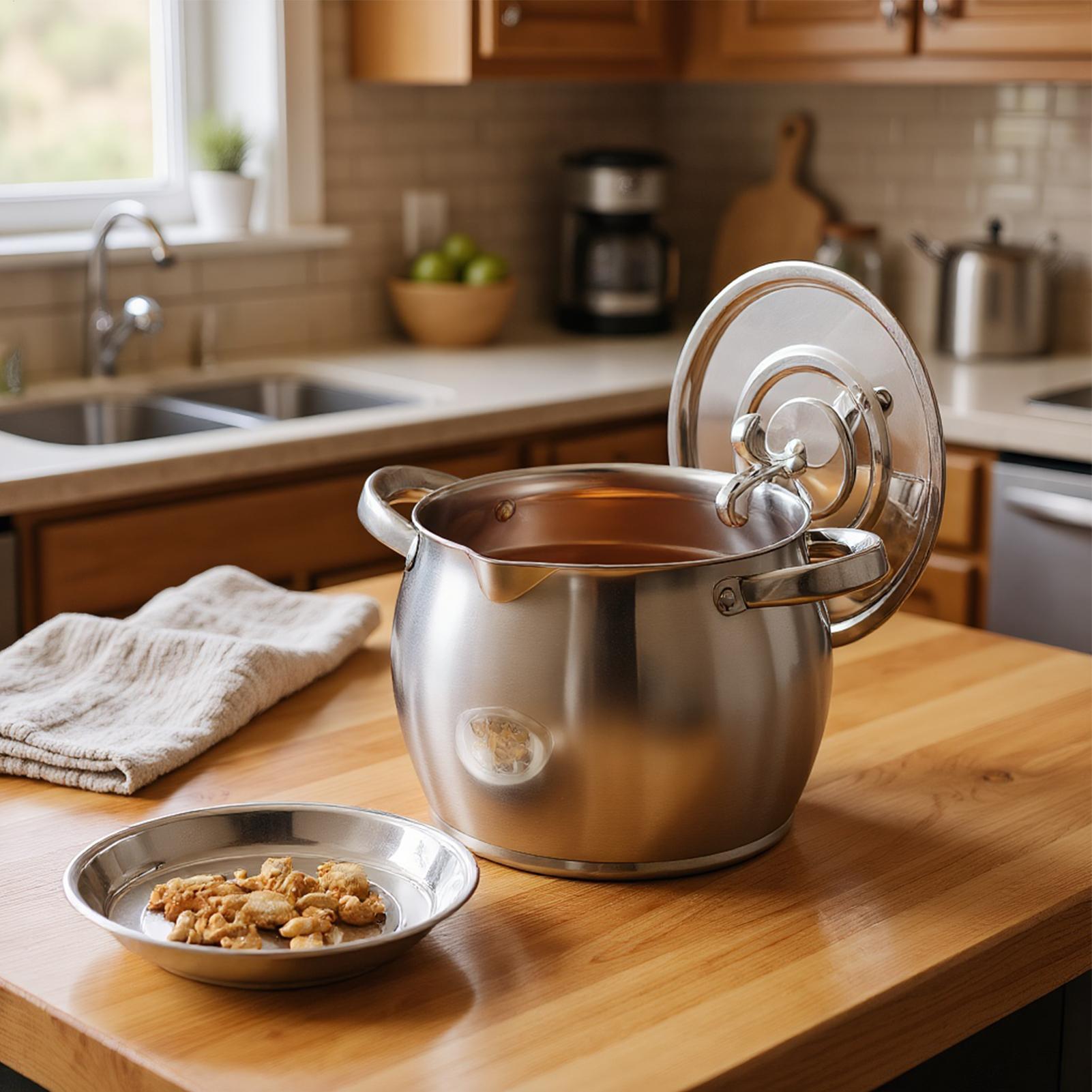 Grease Container Stainless Ste - Kitchen Baking Canisters 评论和价格