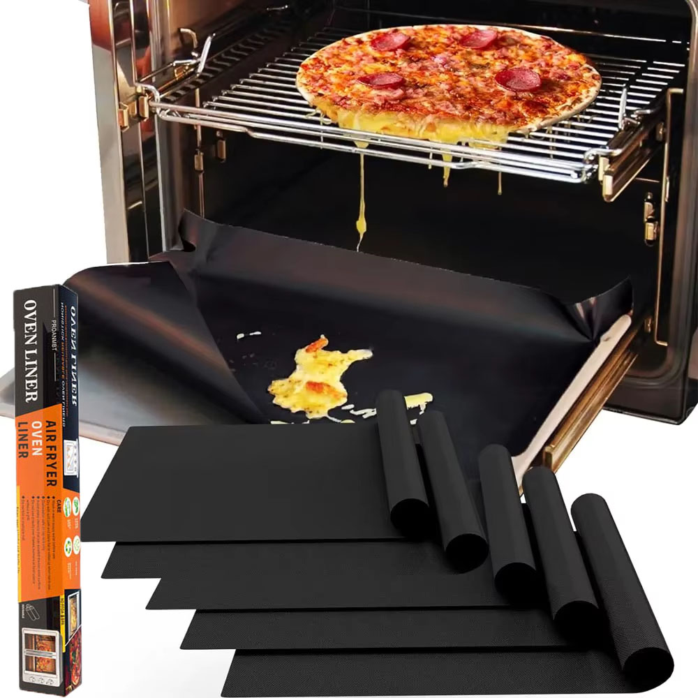 BBQ Mats Oven Bottom Liners Re - Super Kitchen Baking Mat 评论和价格