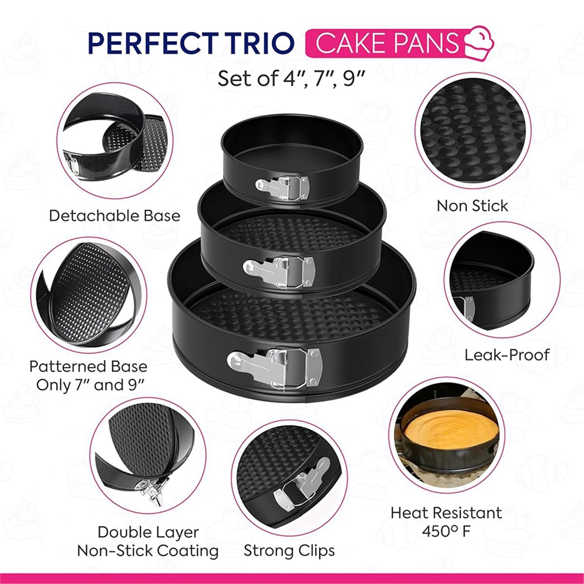 2026 Trend 148PCS Cake Pan Set - Springform Pan Set 评论和价格
