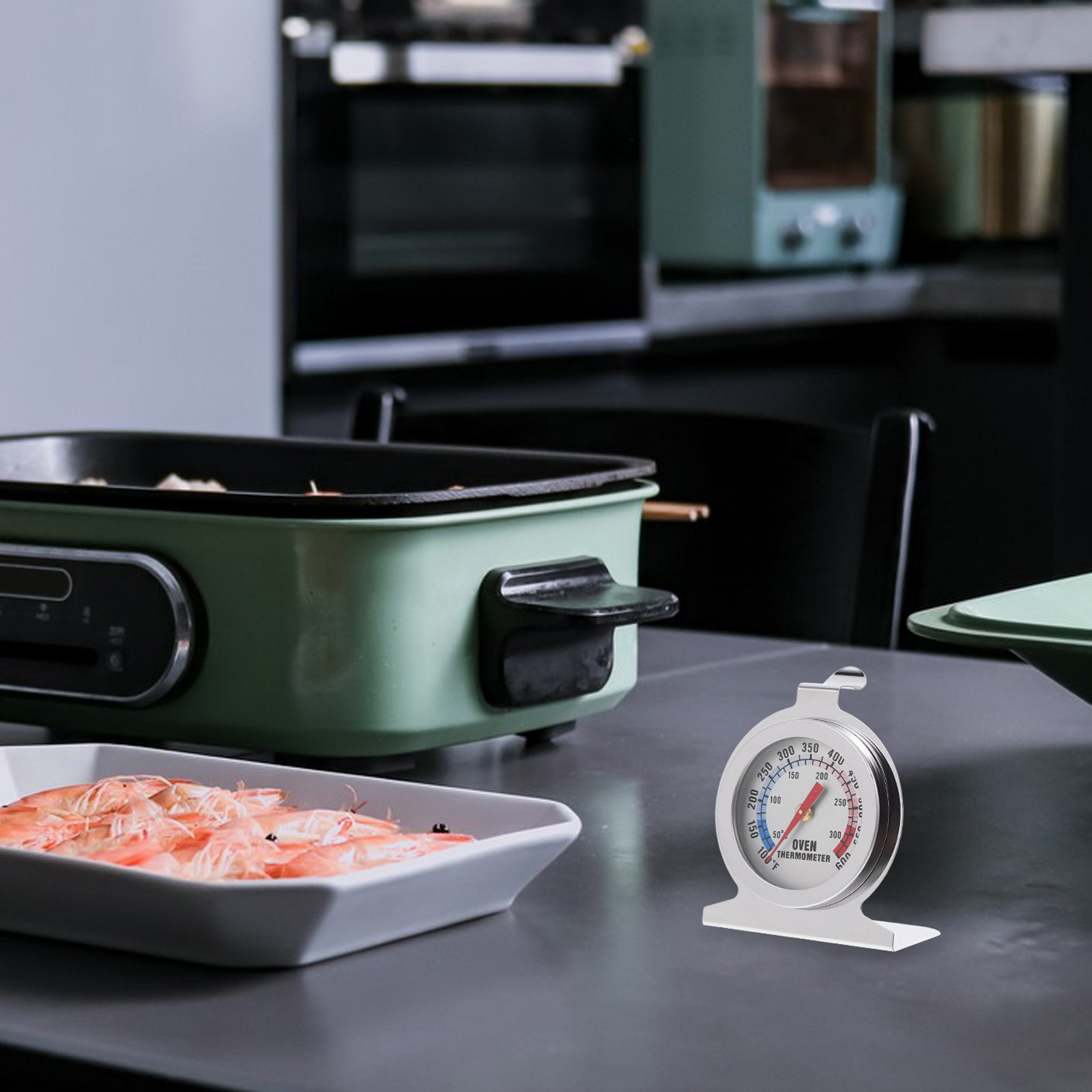 Stainless Steel Oven Thermomet - Kitchen Baking Oven 评论和价格