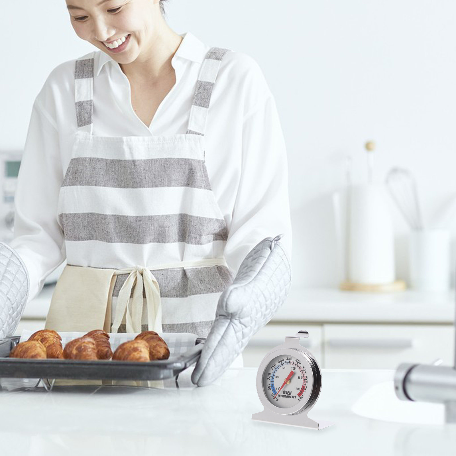 Stainless Steel Oven Thermomet - Kitchen Baking Oven 评论和价格
