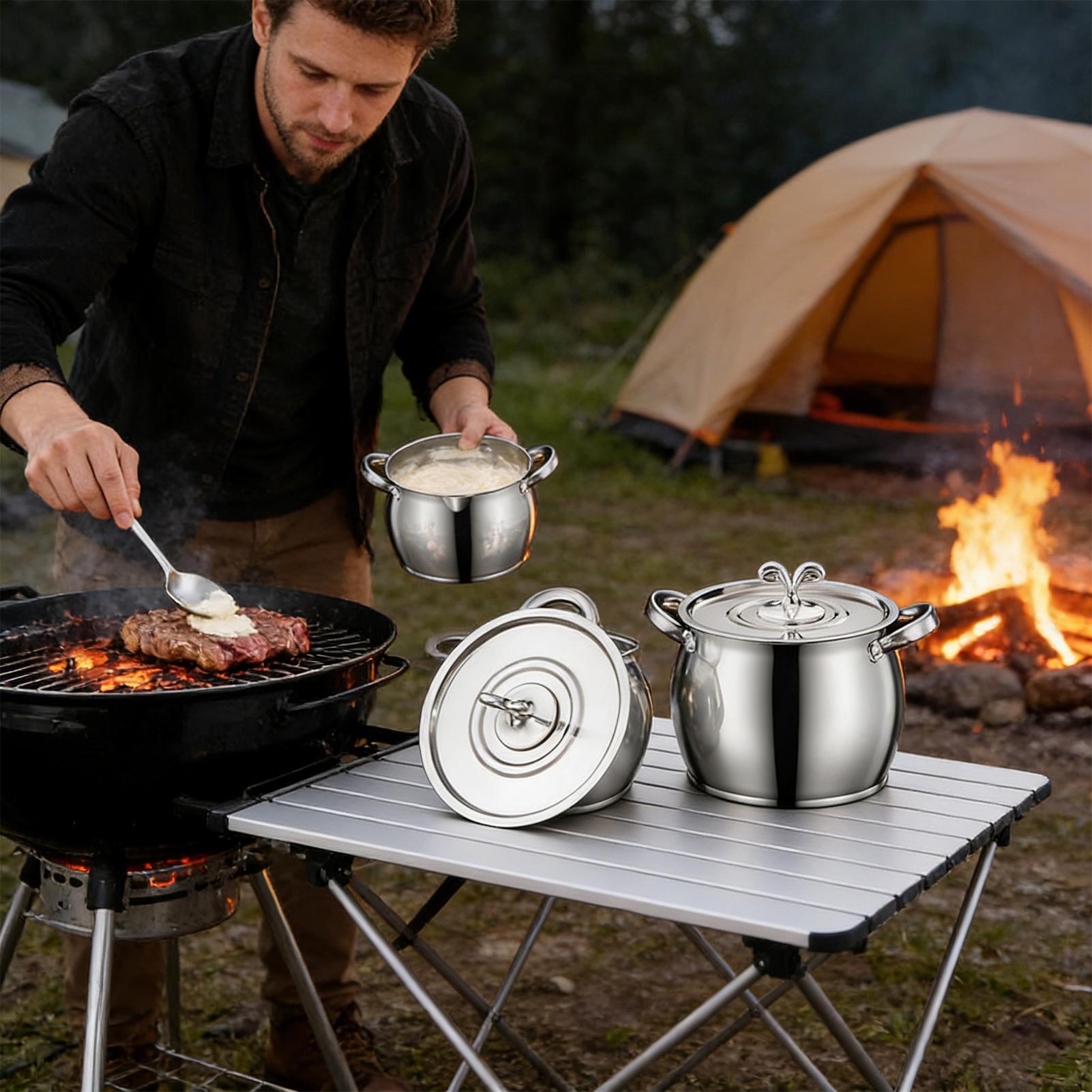 Stainless Steel Bacon Grease S - Kitchen Baking Canisters 评论和价格