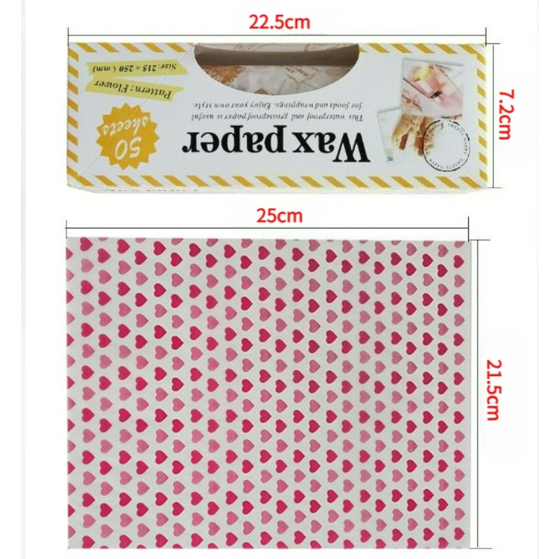 50PCS Food Grade Greaseproof P - Kitchen Baking Paper 评论和价格