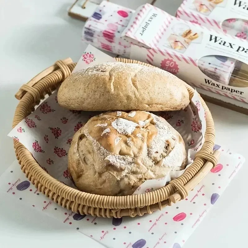 50PCS Food Grade Greaseproof P - Kitchen Baking Paper 评论和价格