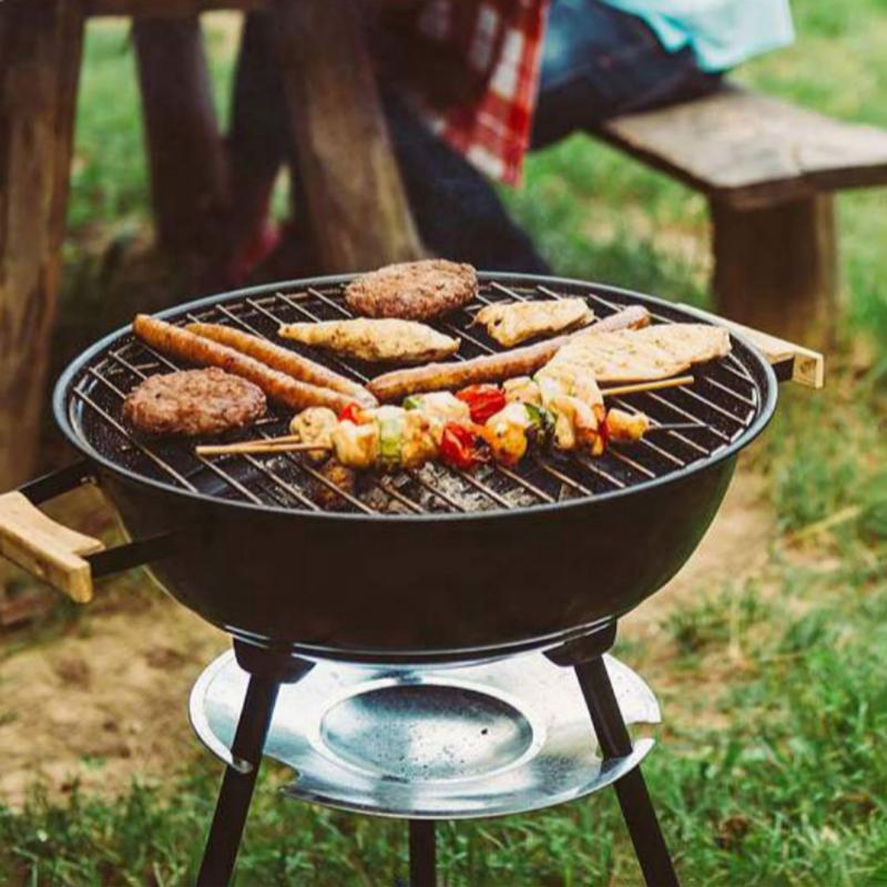 1Pc Stainless Steel Round BBQ  - Super Kitchen Baking Mat 评论和价格