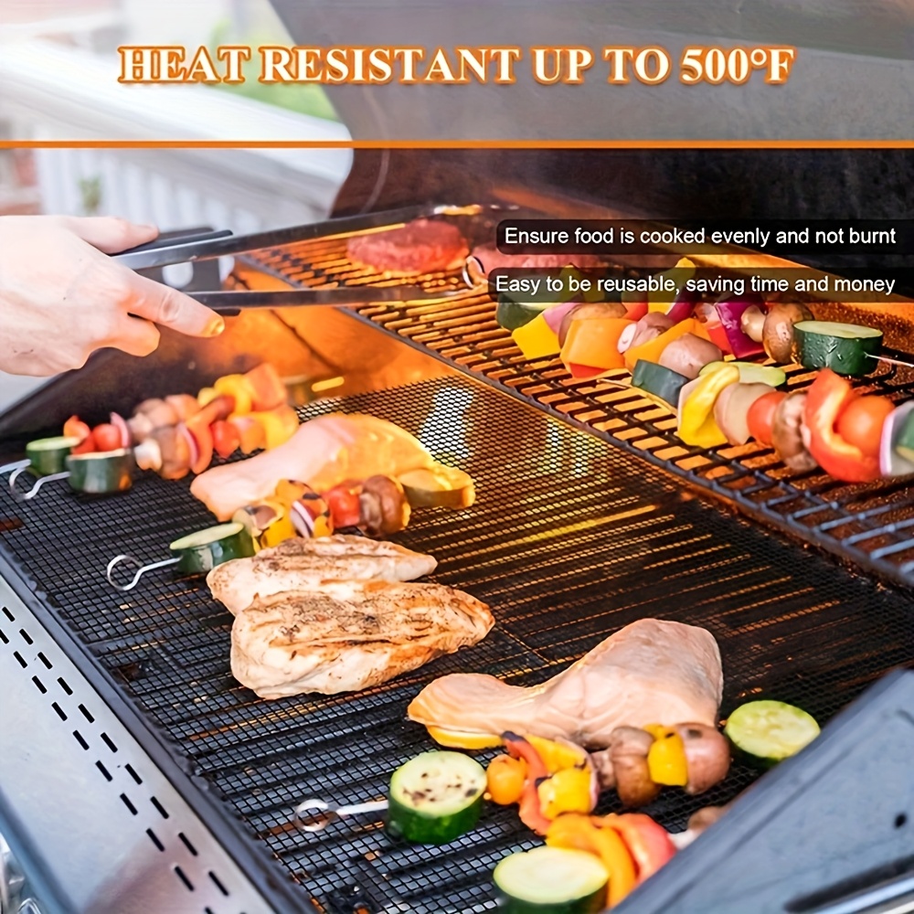 2pcs Teflon Non-Stick Grill Me - Super Kitchen Baking Mat 评论和价格