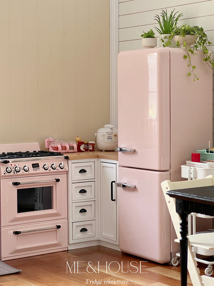 1/6 Doll House Model Furniture - Kitchen Uncle 评论和价格