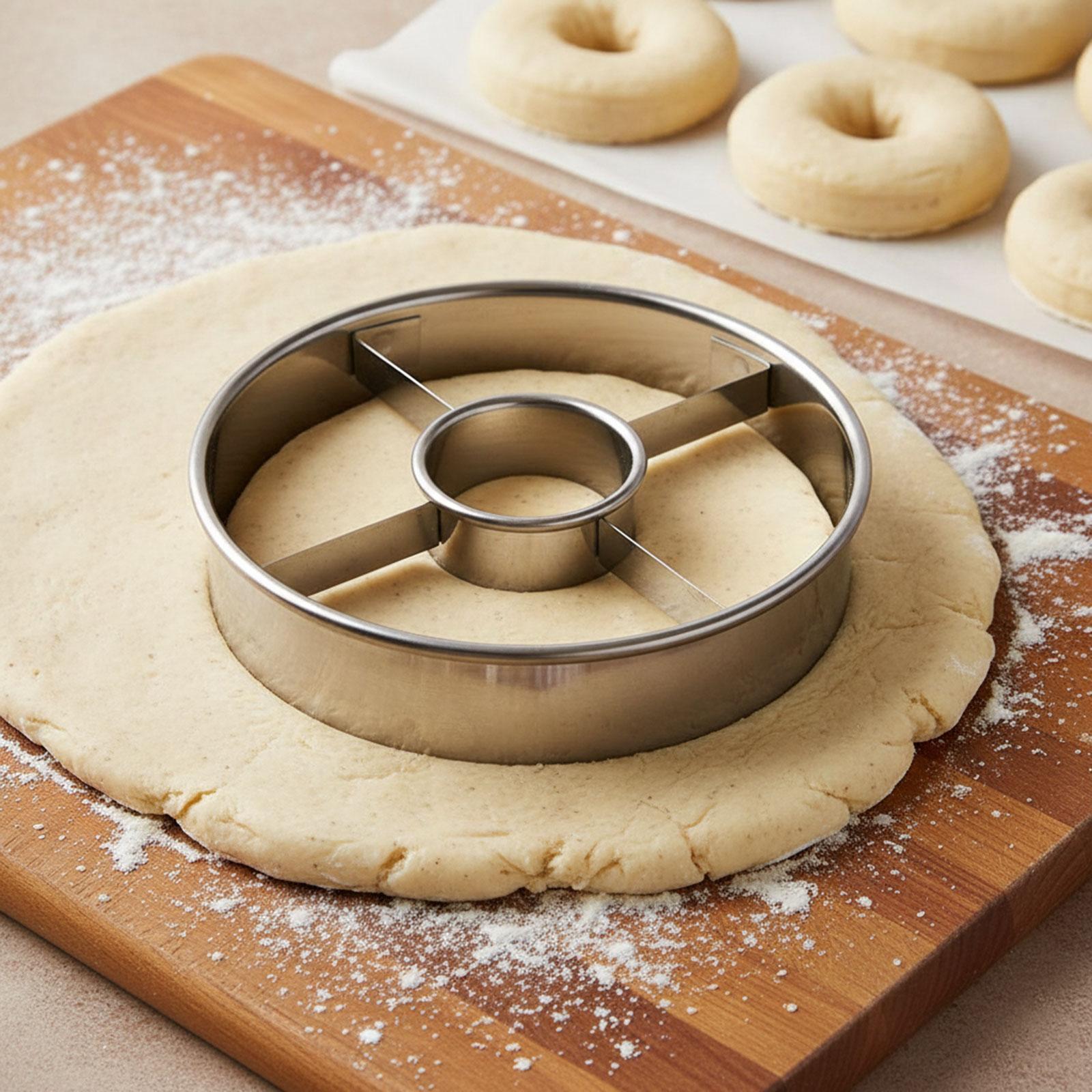 Donut Cut Durable Stainless St - Baking Kitchen At Home 评论和价格