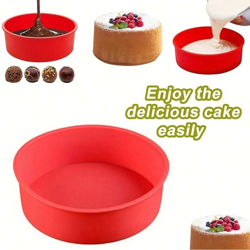 Round Silicone Cake Pan Baking - Springform Pan Set 评论和价格