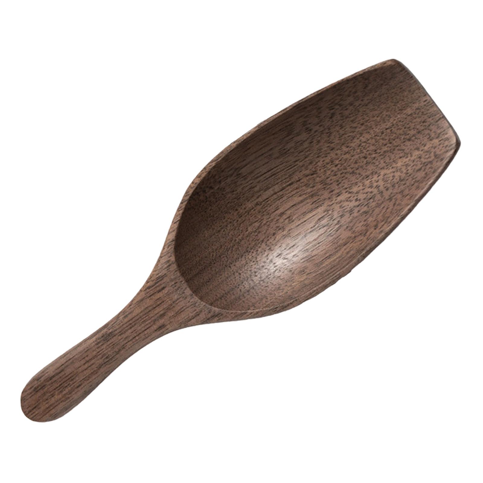 Solid Wood Coffee Measuring Sp - Kitchen Baking Canisters 评论和价格
