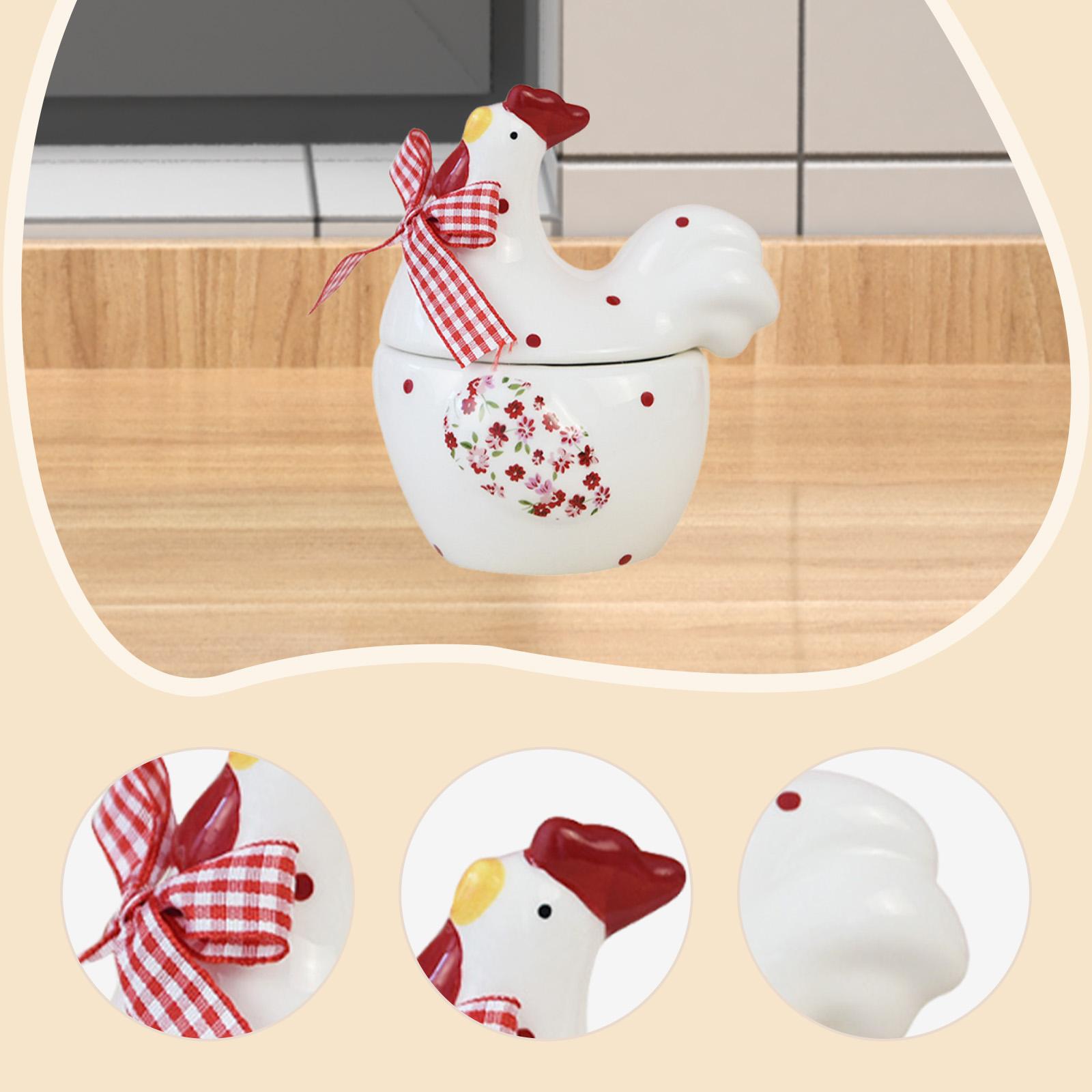 Sugar Bowl Condiment Pot Canis - Kitchen Baking Canisters 评论和价格