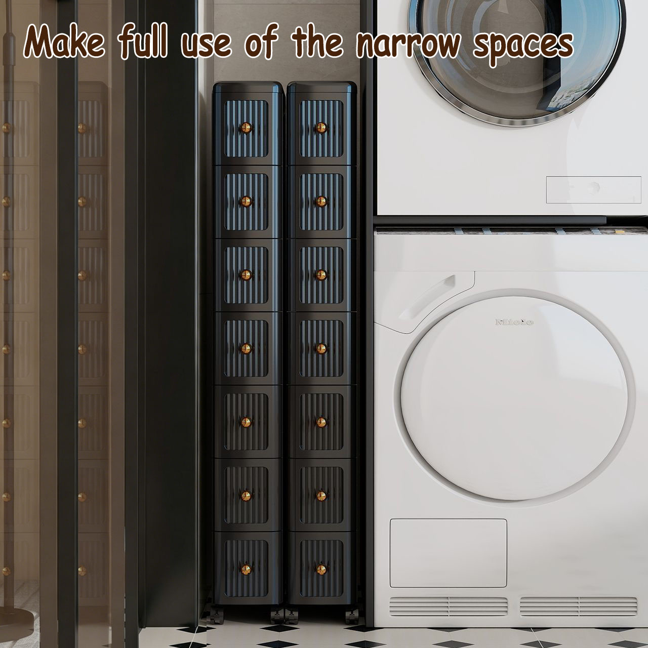 15CM Narrow Gap Drawer Storage - Kitchen Zo 评论和价格