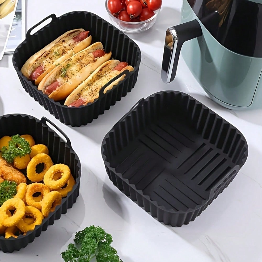 1pc Reusable Silicone Air Frye - Kitchen Baking Paper 评论和价格
