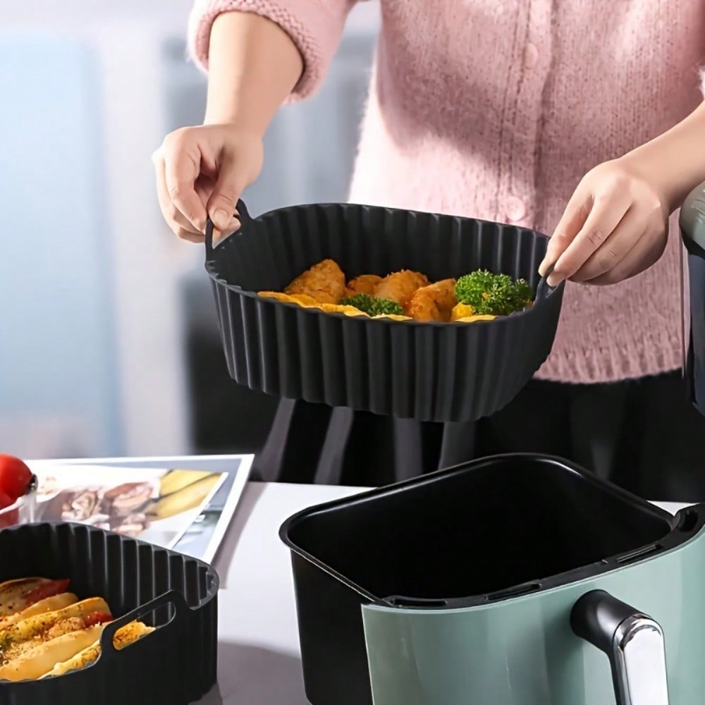 1pc Reusable Silicone Air Frye - Kitchen Baking Paper 评论和价格
