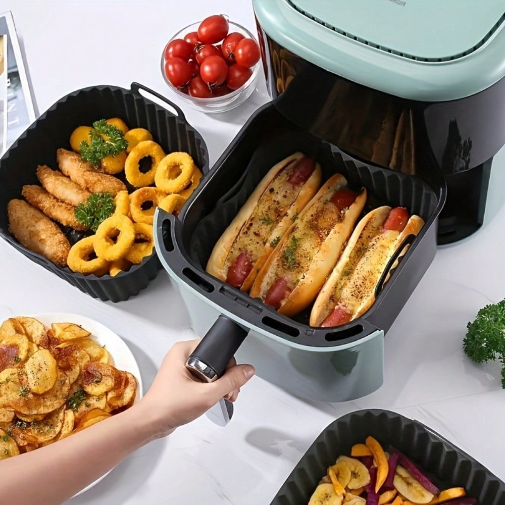 1pc Reusable Silicone Air Frye - Kitchen Baking Paper 评论和价格