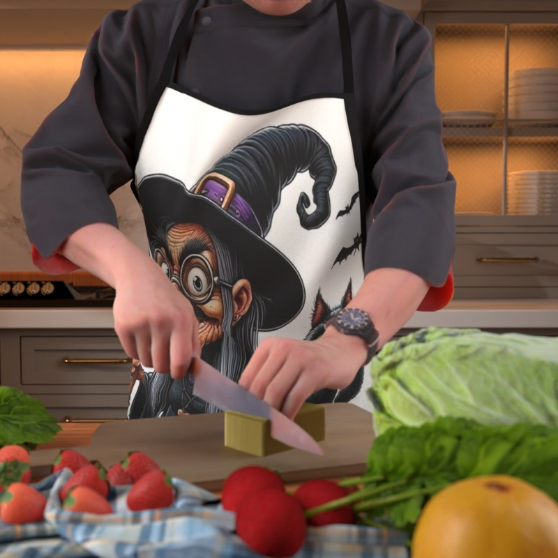 1pc Witch and Black Cat Themed - Kitchen Witch Baking 评论和价格