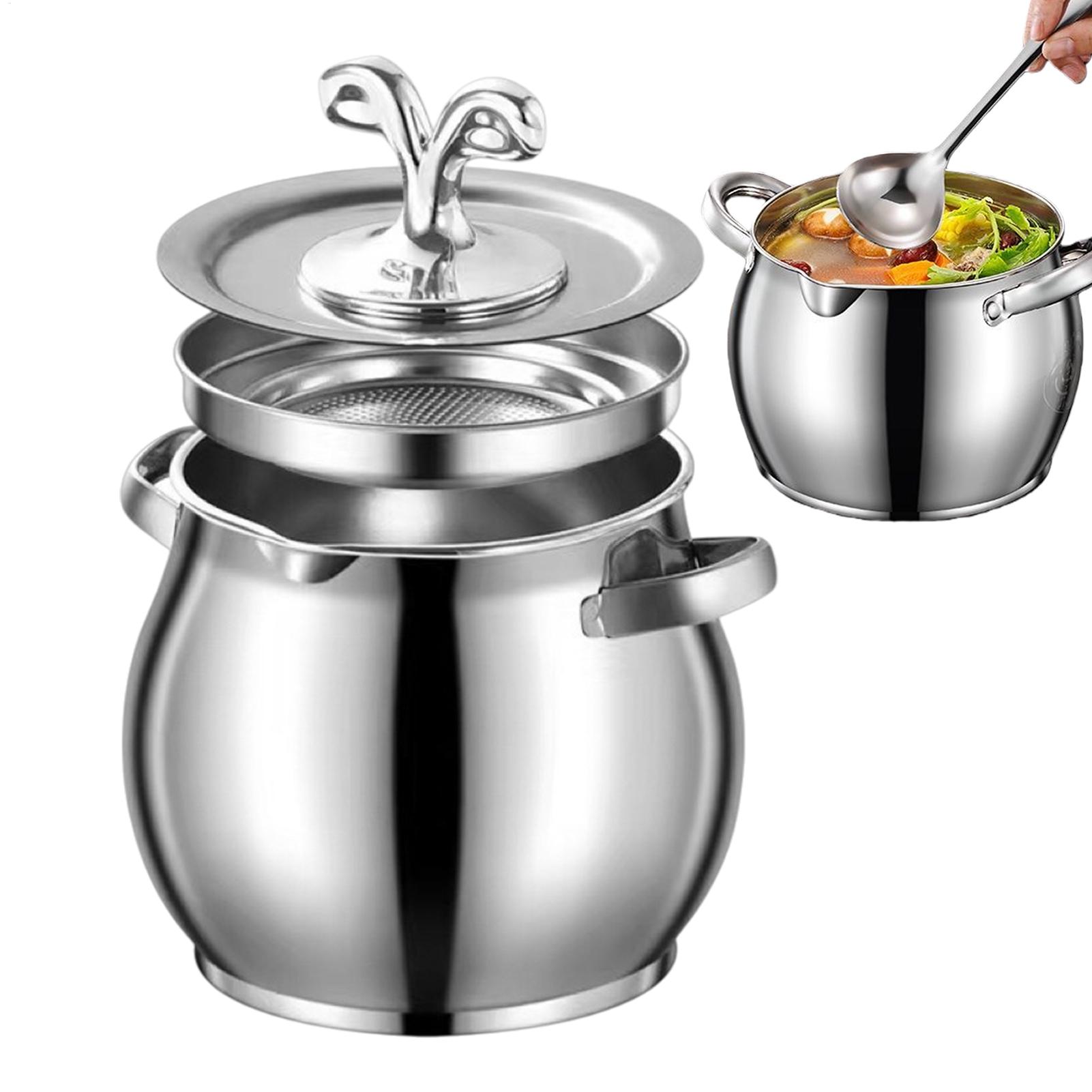 Bacon Grease Saver Stainless S - Kitchen Baking Canisters 评论和价格