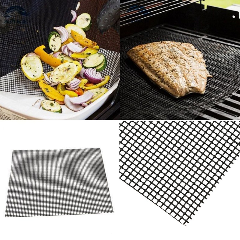 Grill Mesh Mat Set of 5, Reusa - Super Kitchen Baking Mat 评论和价格