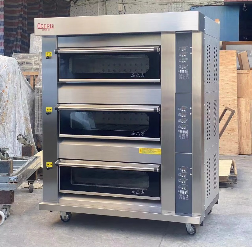 Customized Commercial 3 Deck 6 - Commercial Kitchen Baking Oven 评论和价格
