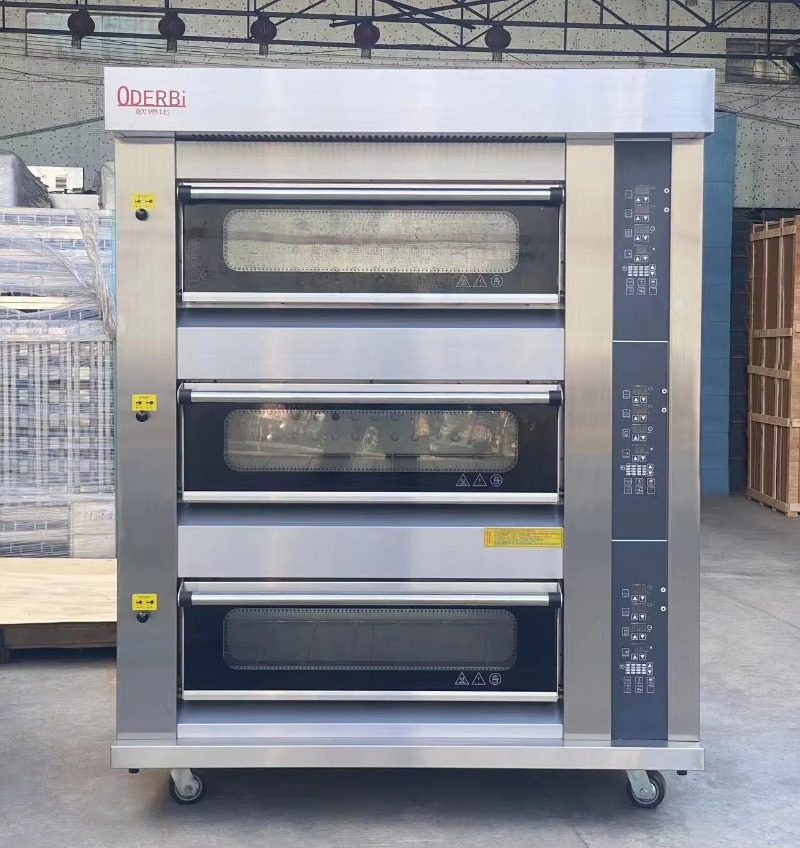 Customized Commercial 3 Deck 6 - Commercial Kitchen Baking Oven 评论和价格