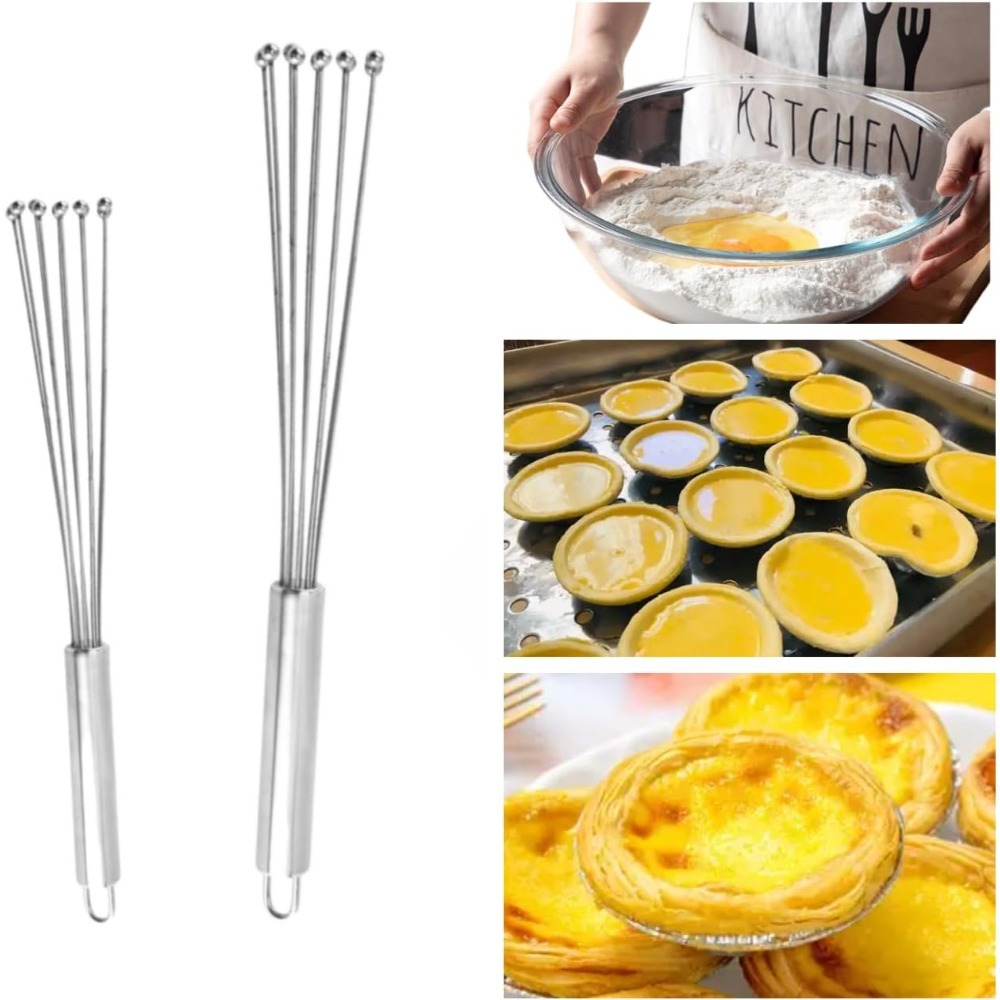 Stainless Steel Manual Egg Bea - Kitchen Baking Necessities 评论和价格