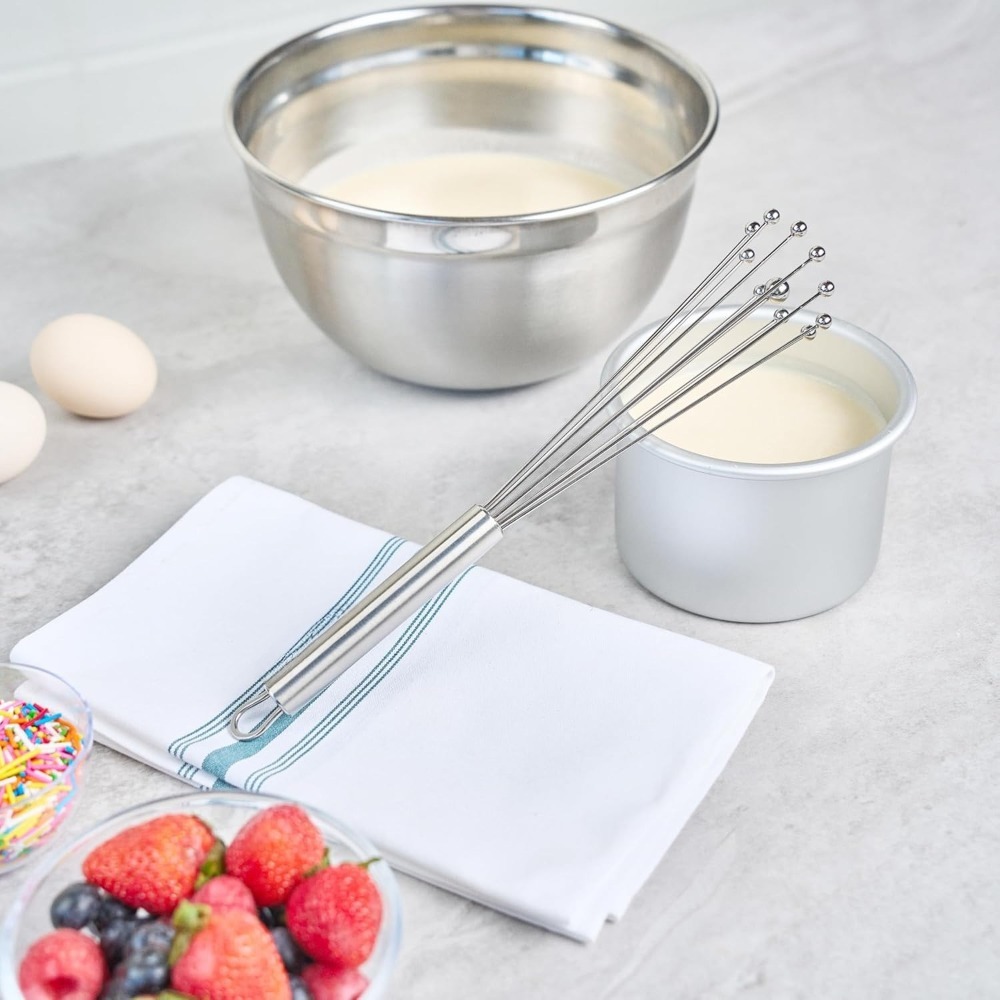 Stainless Steel Manual Egg Bea - Kitchen Baking Necessities 评论和价格