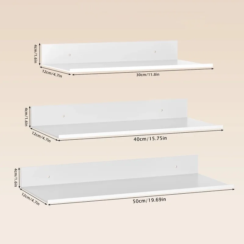 Metal Floating Shelves Wall Mo - Kitchen Zo 评论和价格