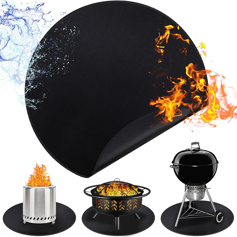 LMETJMA Fire Pit Mat Under Gri - Super Kitchen Baking Mat 评论和价格