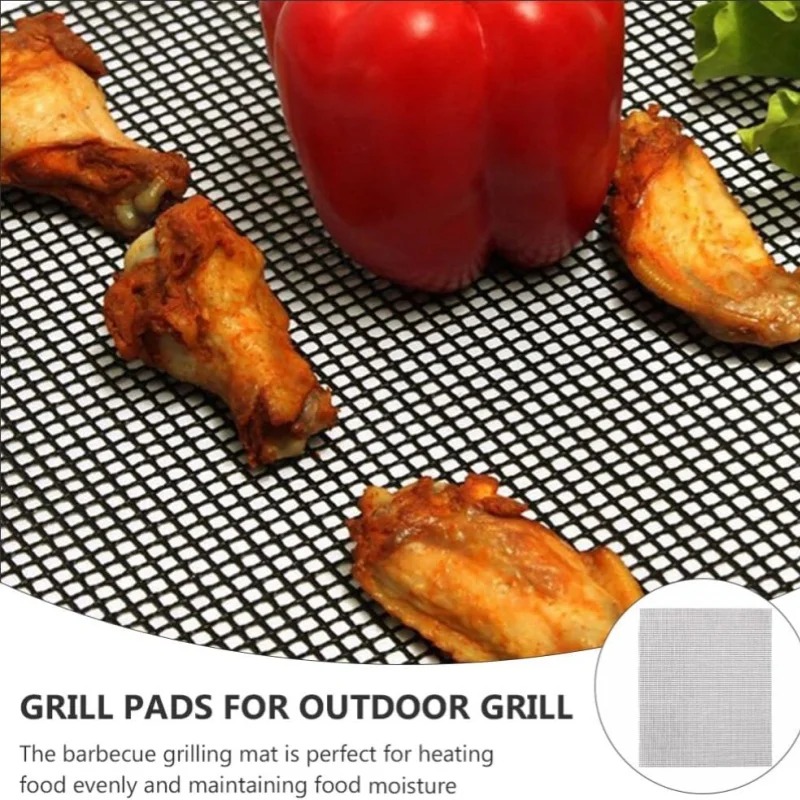 1PC Non-stick BBQ Grill Mesh M - Super Kitchen Baking Mat 评论和价格
