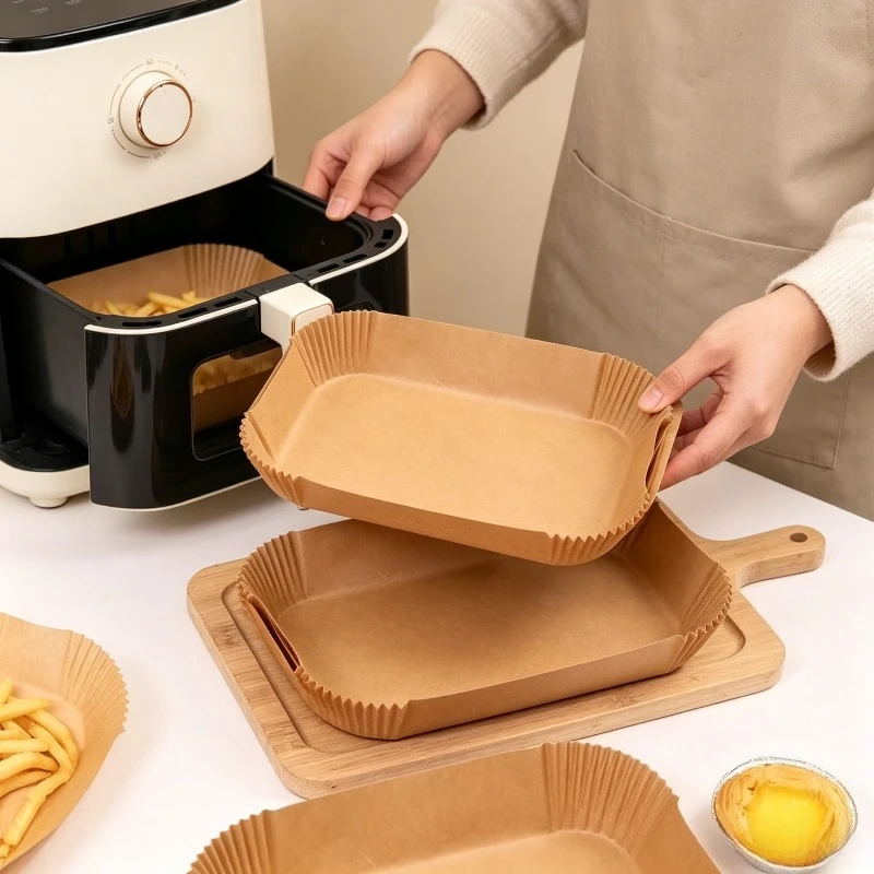 Rectangle Air Fryer Liners - F - Kitchen Baking Paper 评论和价格