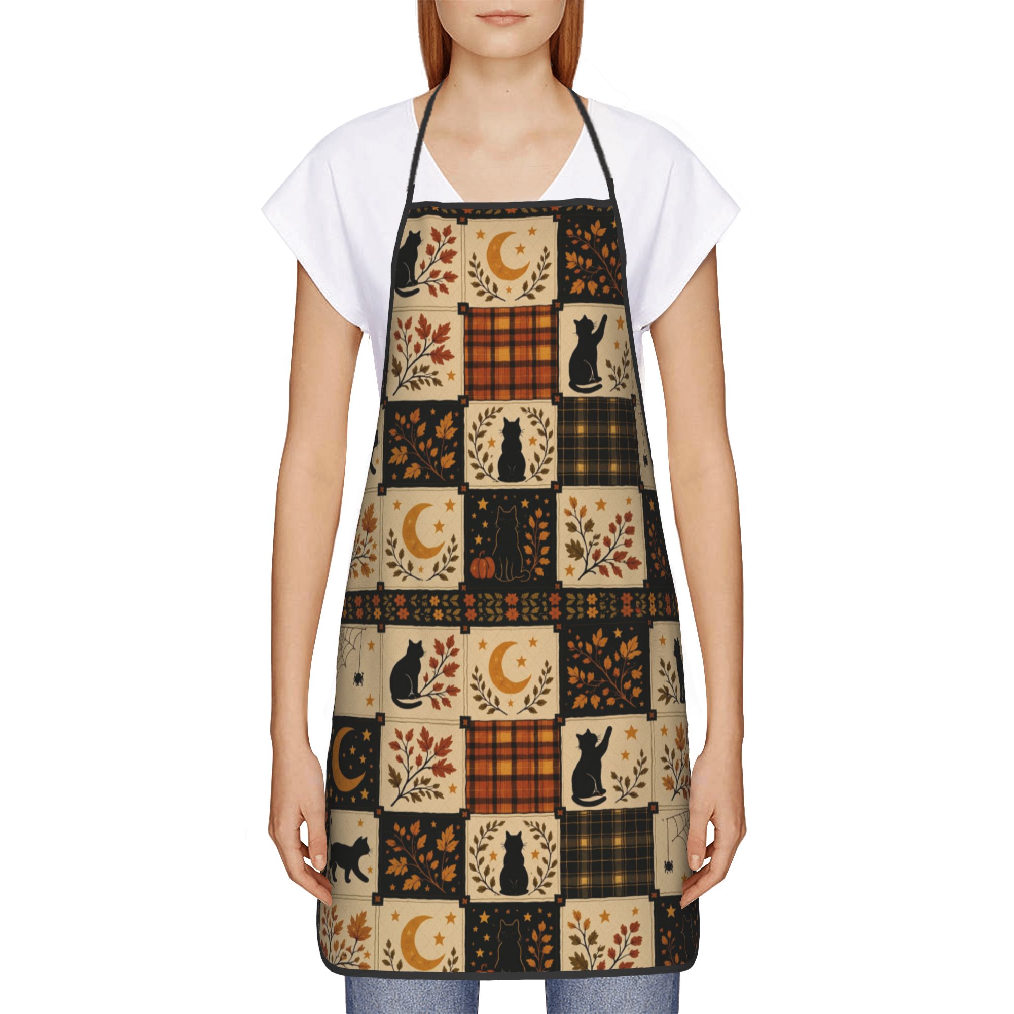 Black Cats Apron Cuisine Cooki - Kitchen Witch Baking 评论和价格