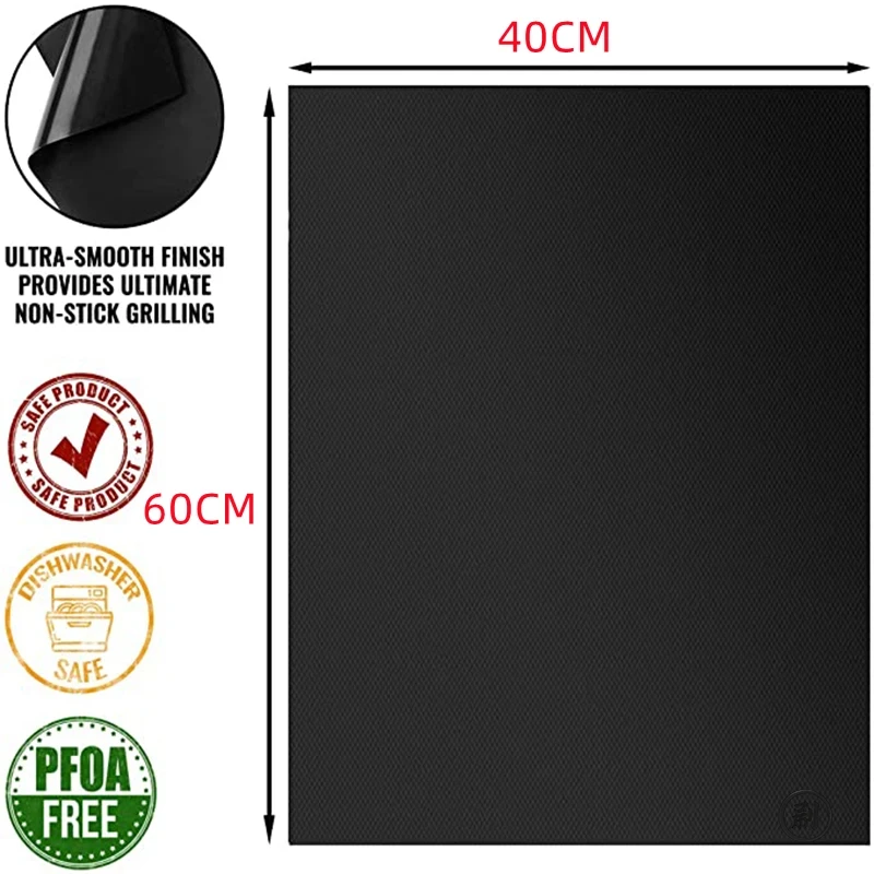 1/5/10pcs 60*40cm Non-stick BB - Super Kitchen Baking Mat 评论和价格