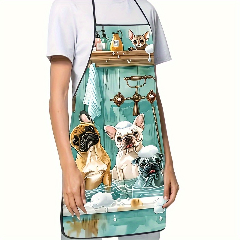Fashion Cartoon Dog Bathing Pa - Baking Kitchen At Home 评论和价格