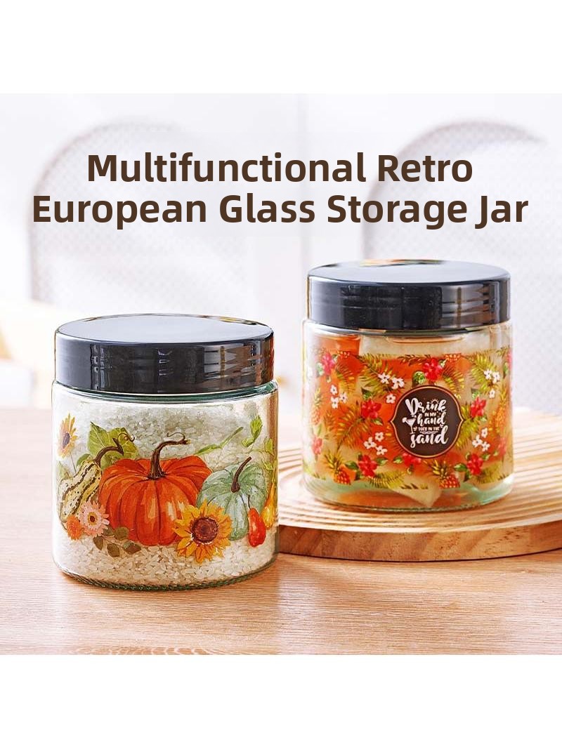 Thickened Glass Sealed Storage - Kitchen Baking Canisters 评论和价格